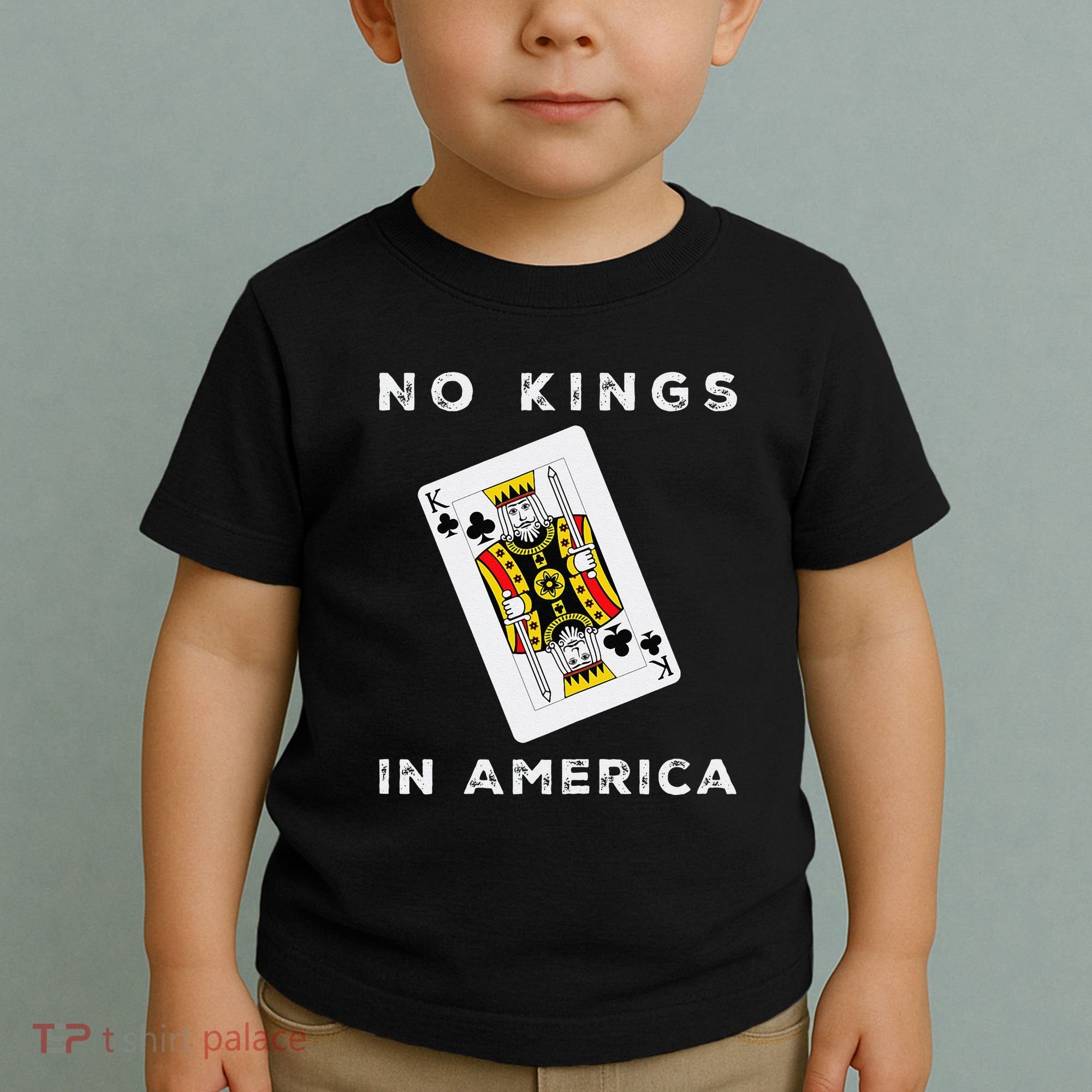 Save Our Democracy No Kings In America Statement Toddler T-Shirt