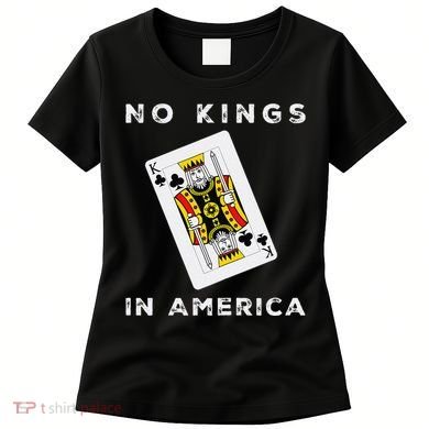 Save Our Democracy No Kings In America Statement Women's T-Shirt