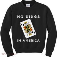 Save Our Democracy No Kings In America Statement Kids Sweatshirt thumb 0
