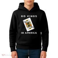 Save Our Democracy No Kings In America Statement Kids Hoodie thumb 4
