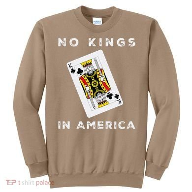 Save Our Democracy No Kings In America Statement Sweatshirt