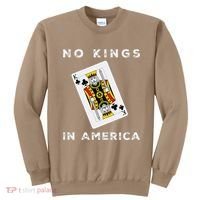 Save Our Democracy No Kings In America Statement Sweatshirt thumb 0