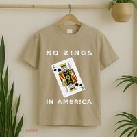 Save Our Democracy No Kings In America Statement T-Shirt thumb 2