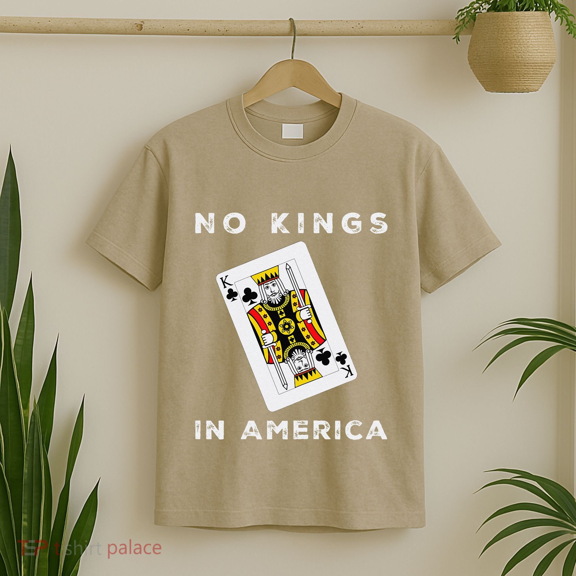 Save Our Democracy No Kings In America Statement T-Shirt