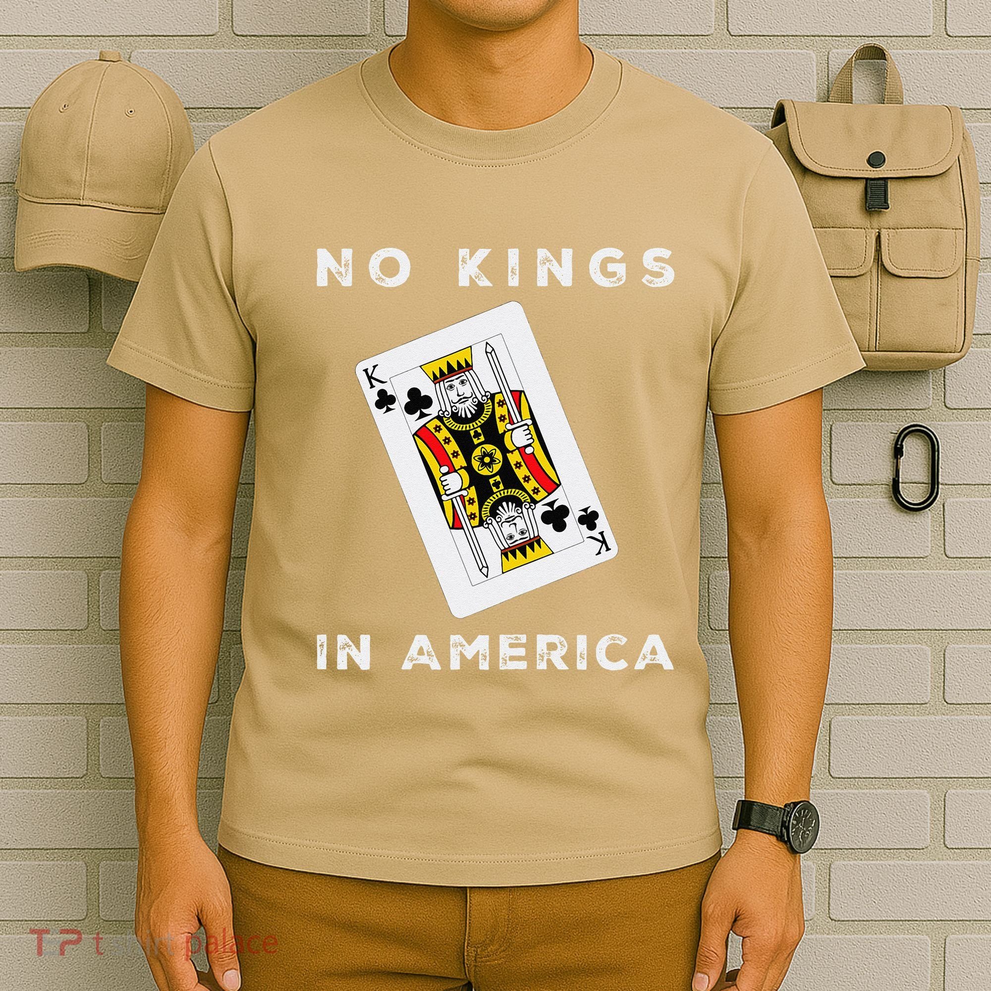 Save Our Democracy No Kings In America Statement T-Shirt