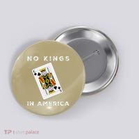 Save Our Democracy No Kings In America Statement Button thumb 0