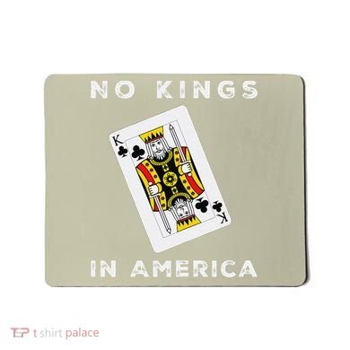 Save Our Democracy No Kings In America Statement Mousepad