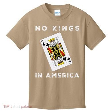 Save Our Democracy No Kings In America Statement Kids T-Shirt