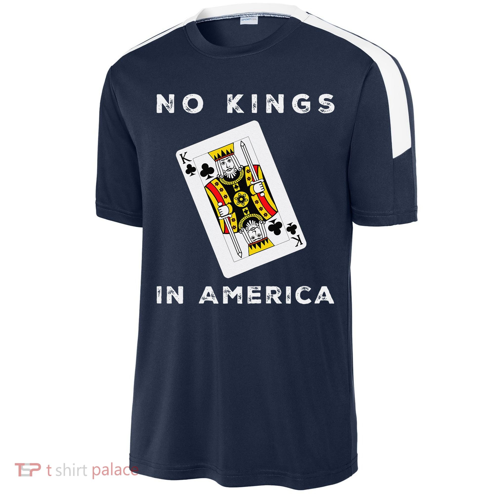 Save Our Democracy No Kings In America Statement Sport-Tek Competitor United Soccer Jersey
