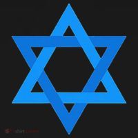 Star Of David Israel Flag Jewish Symbol Ornament thumb 1