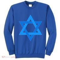 Star Of David Israel Flag Jewish Symbol Sweatshirt thumb 0