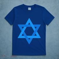 Star Of David Israel Flag Jewish Symbol T-Shirt thumb 5