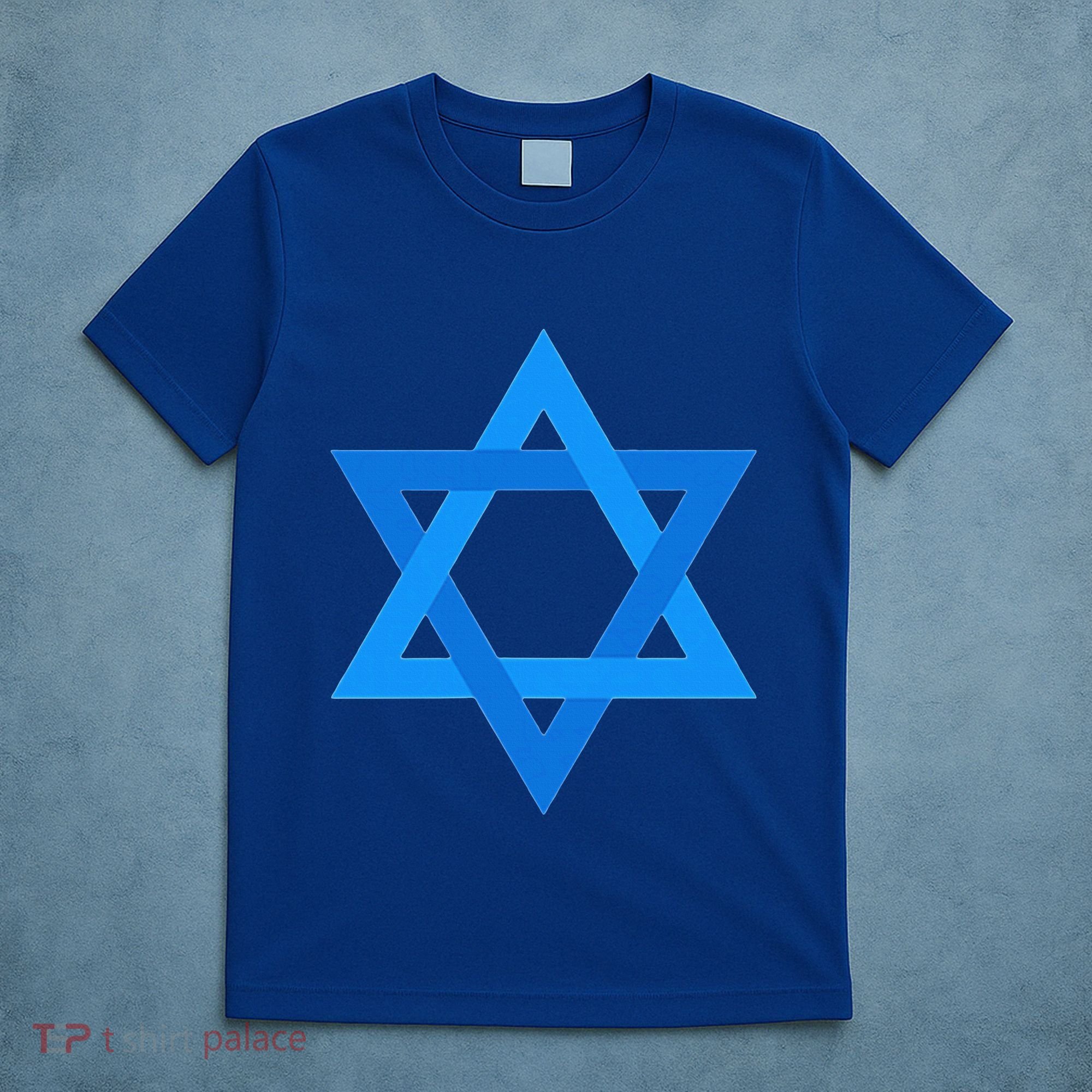 Star Of David Israel Flag Jewish Symbol T-Shirt