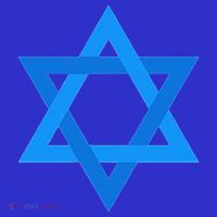 Star Of David Israel Flag Jewish Symbol T-Shirt thumb 7
