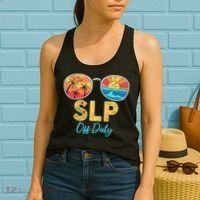 SLP Off Duty Sunglasses Happy Last Day Of School Summer Women's Tank Top thumb 2