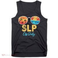 SLP Off Duty Sunglasses Happy Last Day Of School Summer Tank Top thumb 0