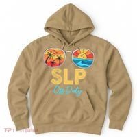 SLP Off Duty Sunglasses Happy Last Day Of School Summer Hoodie thumb 0