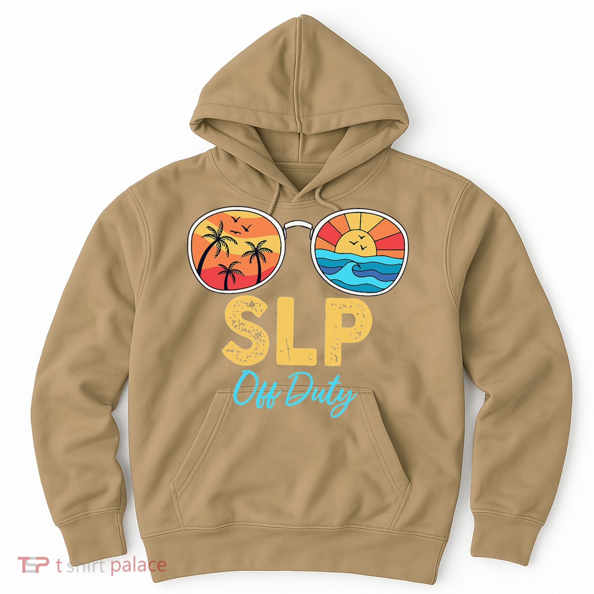 SLP Off Duty Sunglasses Happy Last Day Of School Summer Hoodie