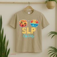 SLP Off Duty Sunglasses Happy Last Day Of School Summer T-Shirt thumb 2