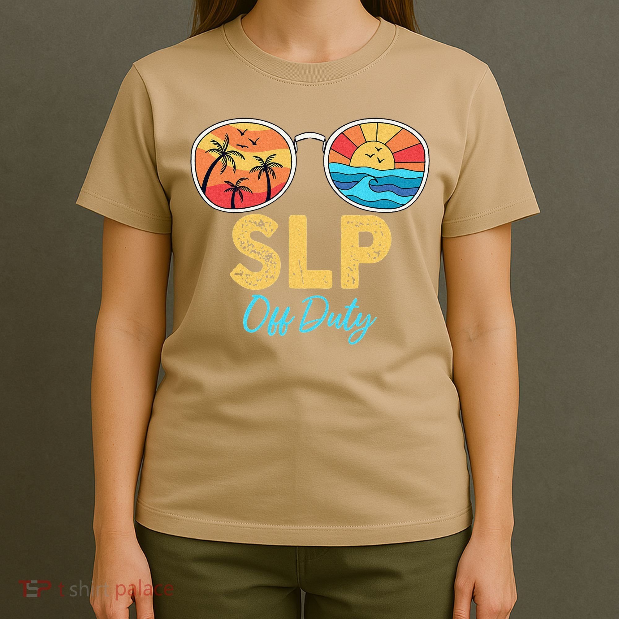 SLP Off Duty Sunglasses Happy Last Day Of School Summer T-Shirt