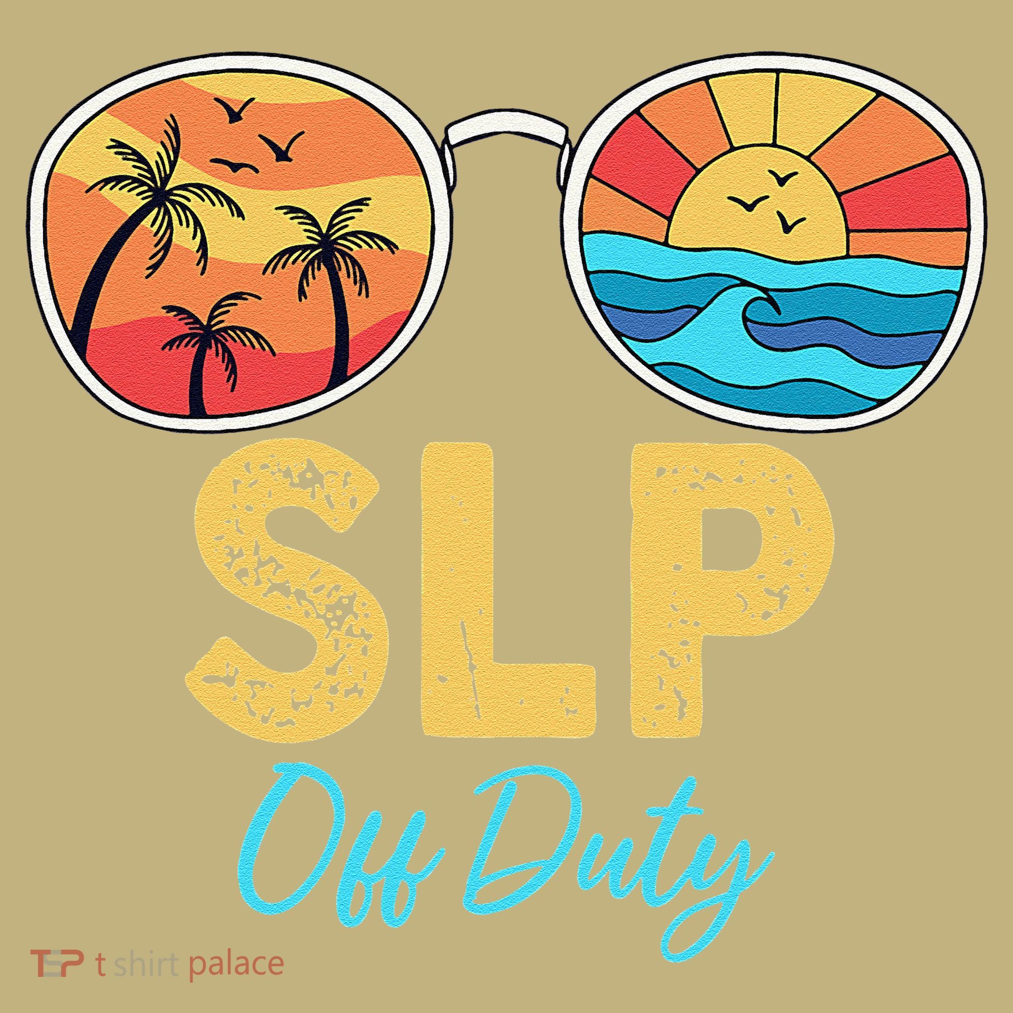 SLP Off Duty Sunglasses Happy Last Day Of School Summer Kids T-Shirt