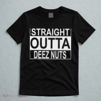 Straight Outta Deez Nuts Funny Meme T-Shirt thumb 5