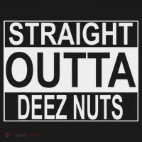 Straight Outta Deez Nuts Funny Meme Pajama Set thumb 2