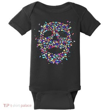 Skull On Drugs Baby Bodysuit