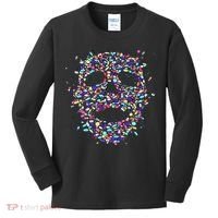 Skull On Drugs Kids Long Sleeve Shirt thumb 0