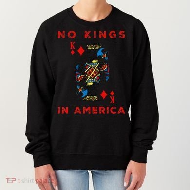 Save Our Democracy No Kings In America Statement Women's Sweatshirt
