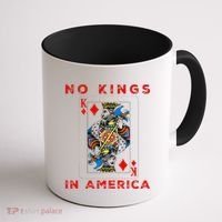 Save Our Democracy No Kings In America Statement Coffee Mug thumb 1