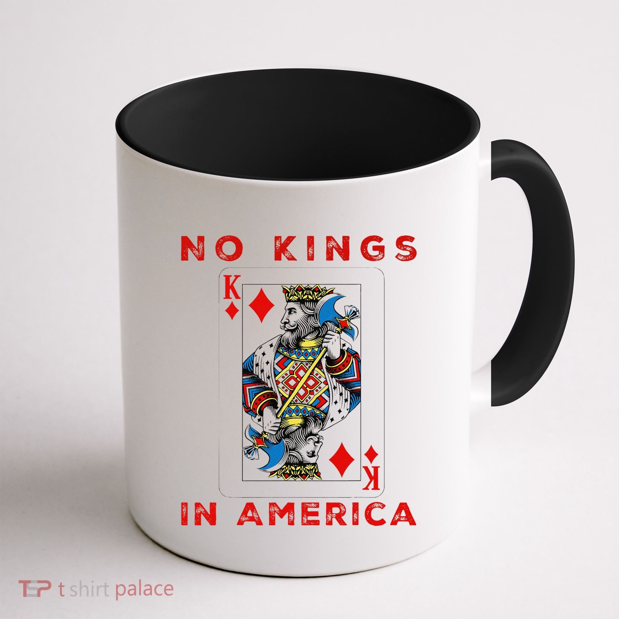 Save Our Democracy No Kings In America Statement Coffee Mug