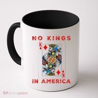 Save Our Democracy No Kings In America Statement Coffee Mug thumb 0