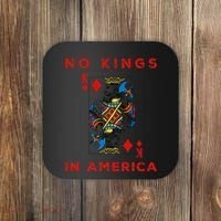 Save Our Democracy No Kings In America Statement Coaster thumb 0