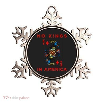 Save Our Democracy No Kings In America Statement Ornament