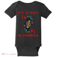 Save Our Democracy No Kings In America Statement Baby Bodysuit thumb 0