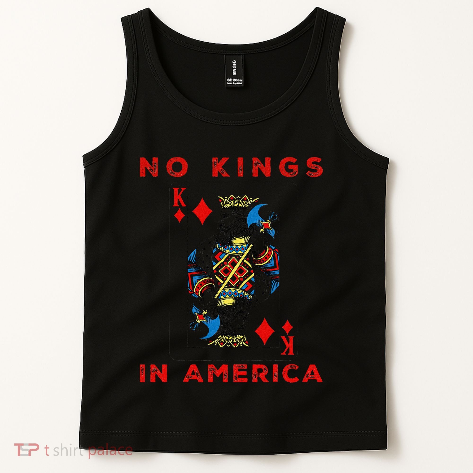 Save Our Democracy No Kings In America Statement Tank Top