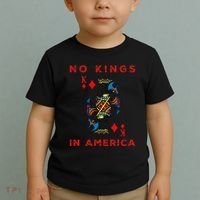 Save Our Democracy No Kings In America Statement Toddler T-Shirt thumb 2