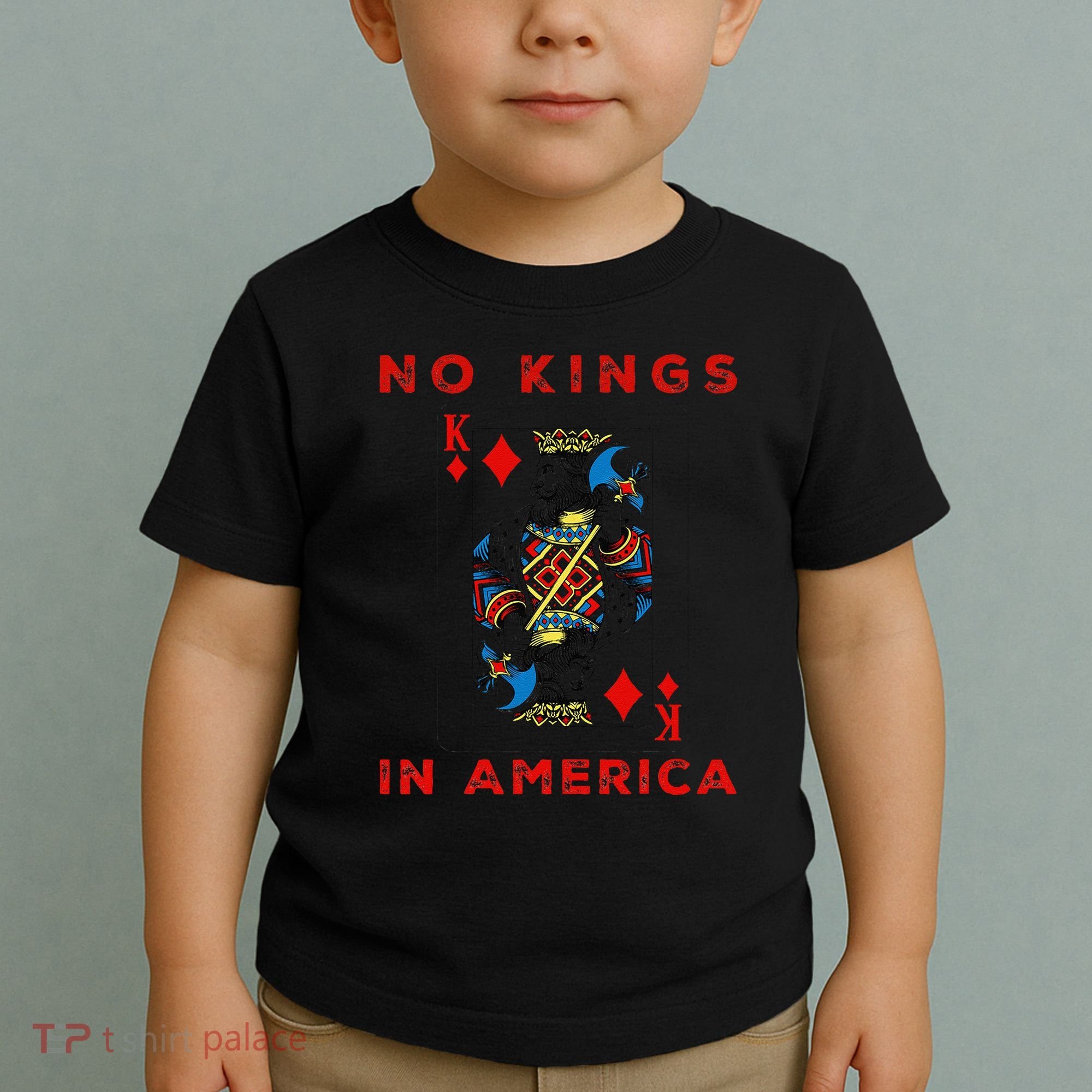Save Our Democracy No Kings In America Statement Toddler T-Shirt