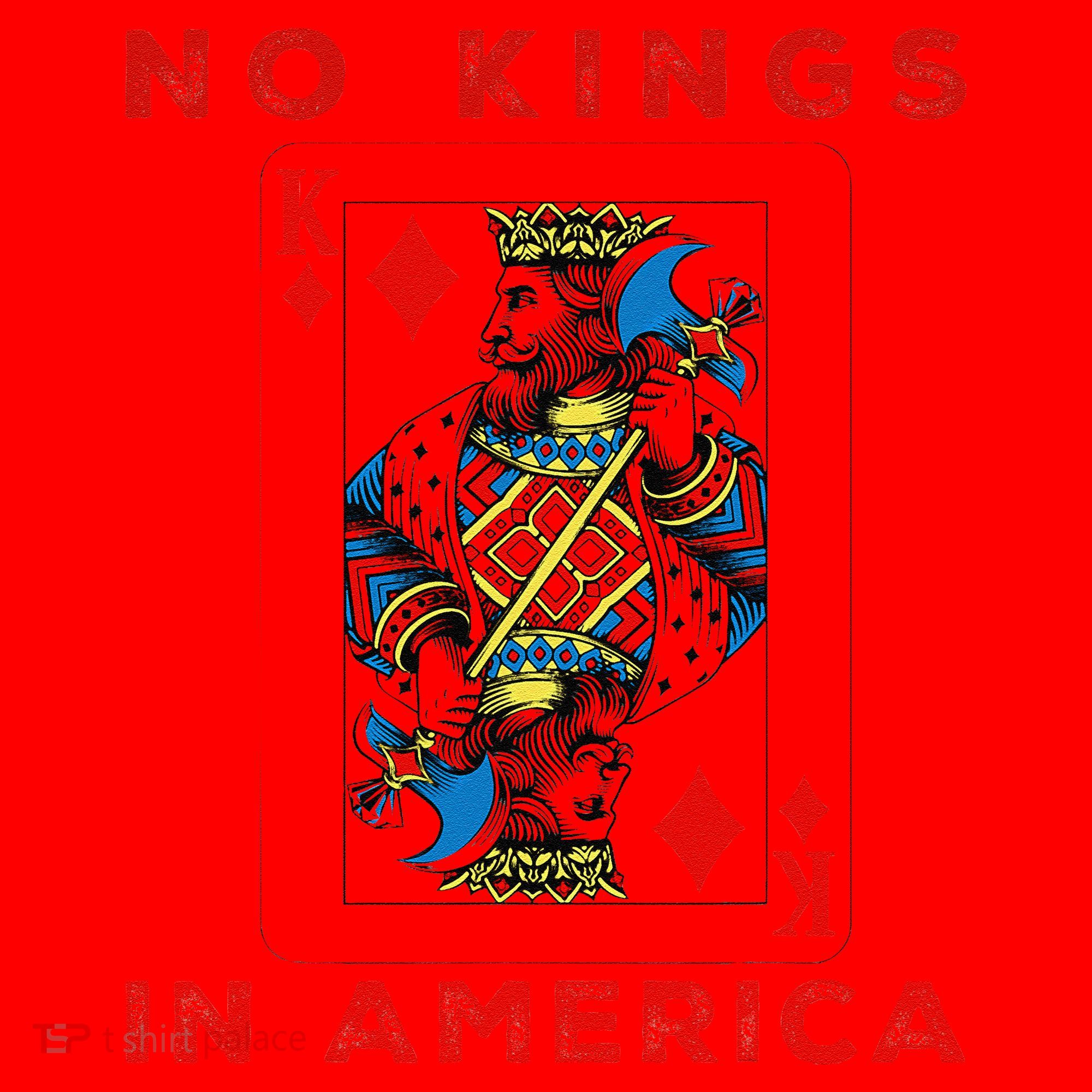 Save Our Democracy No Kings In America Statement Santa Hat