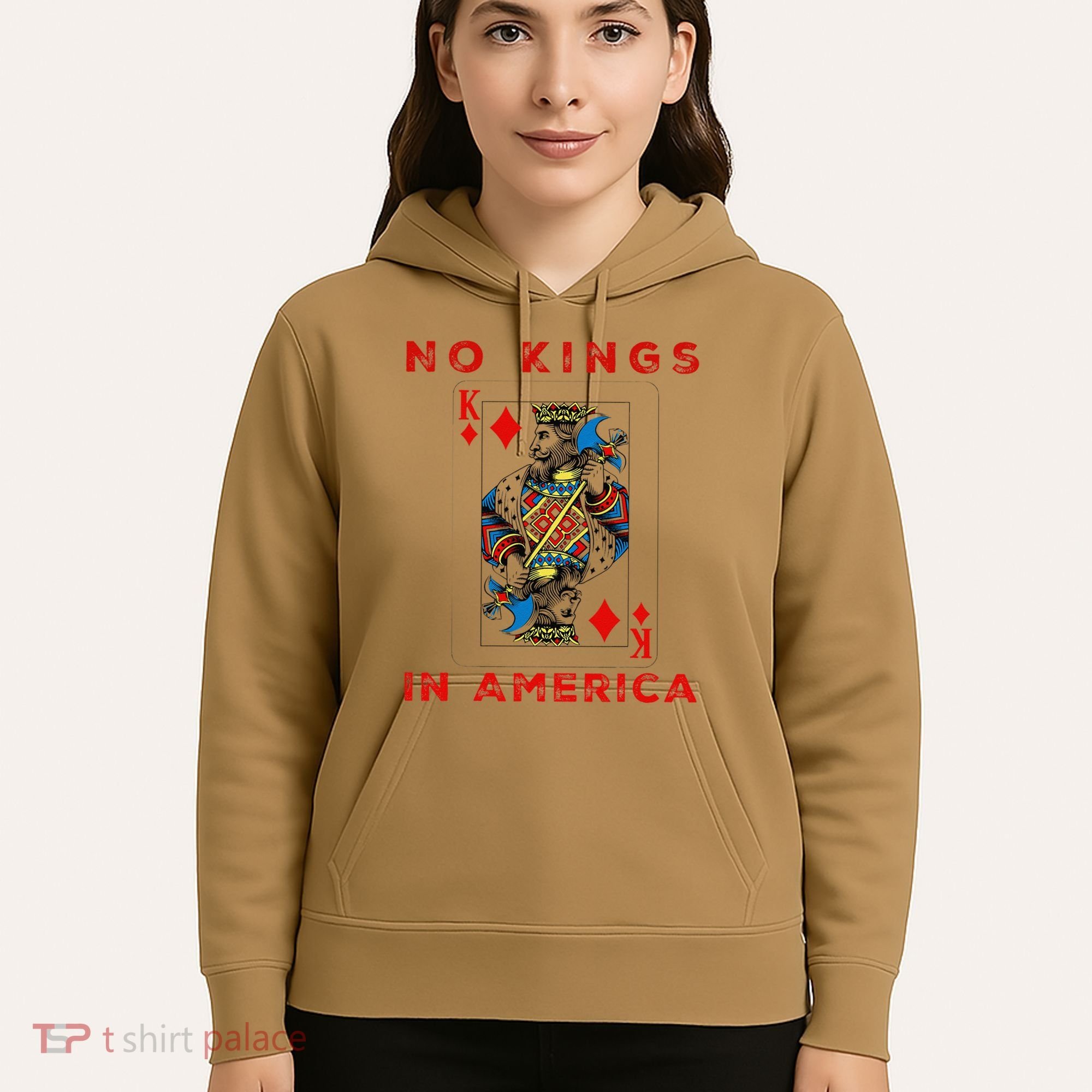 Save Our Democracy No Kings In America Statement Hoodie
