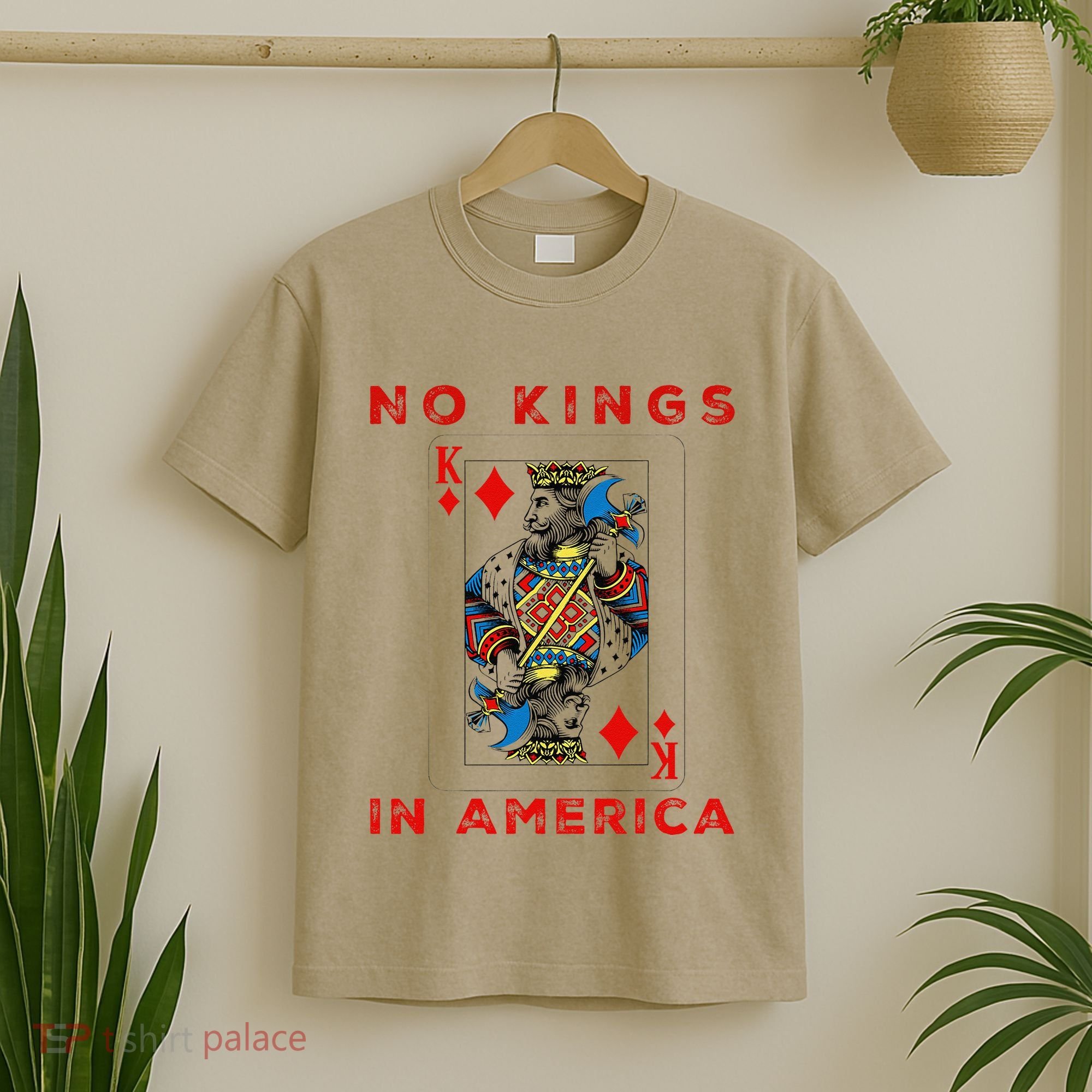 Save Our Democracy No Kings In America Statement T-Shirt