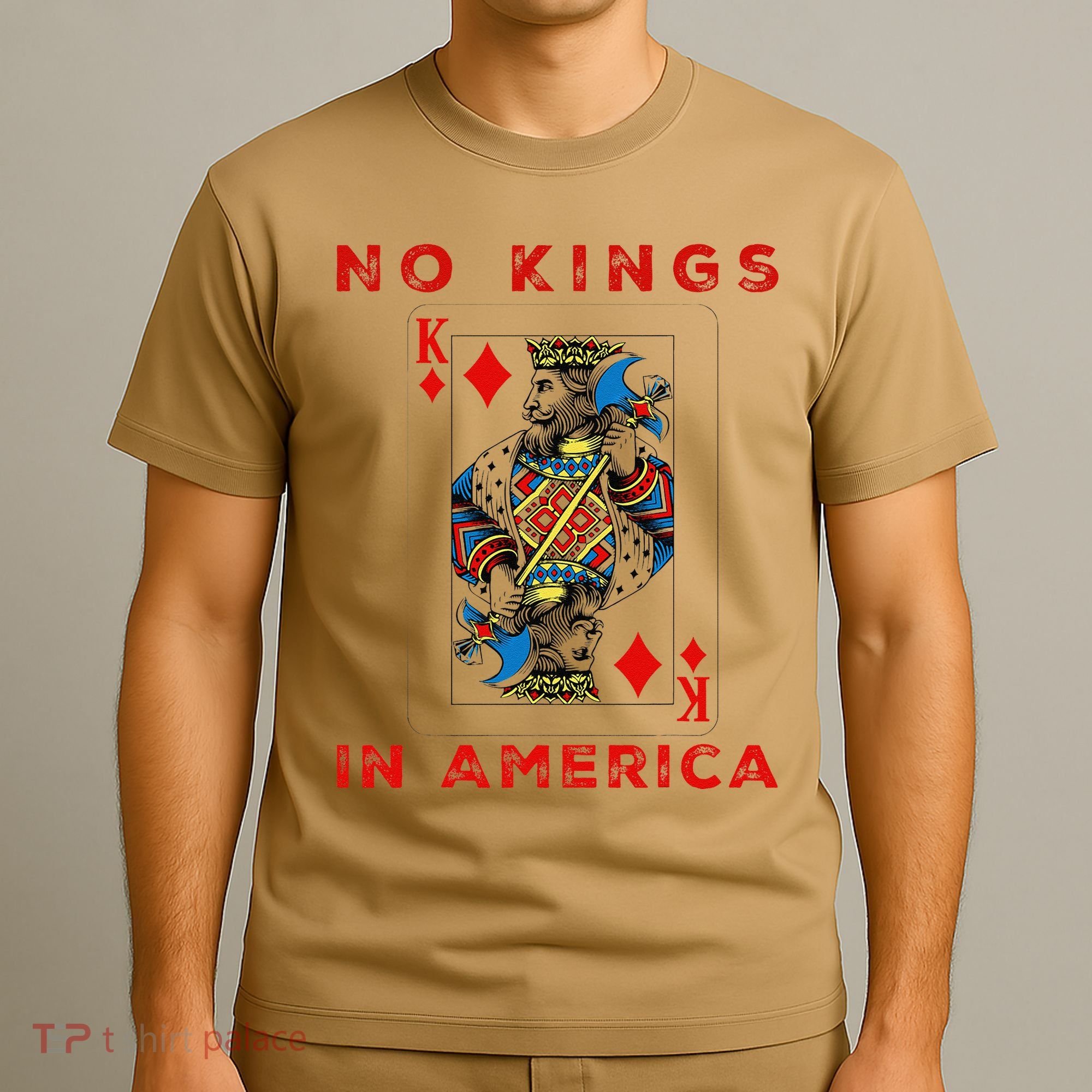 Save Our Democracy No Kings In America Statement T-Shirt