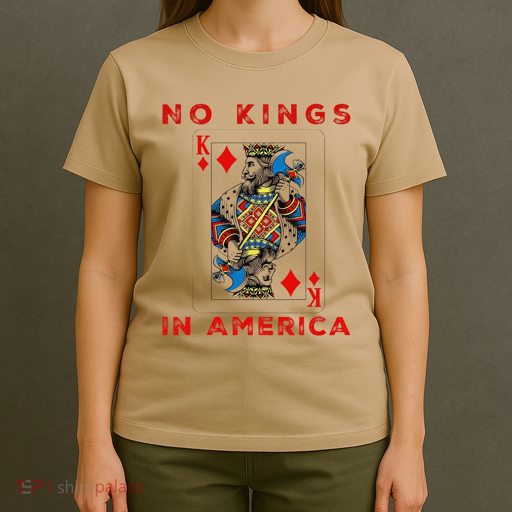 Save Our Democracy No Kings In America Statement T-Shirt