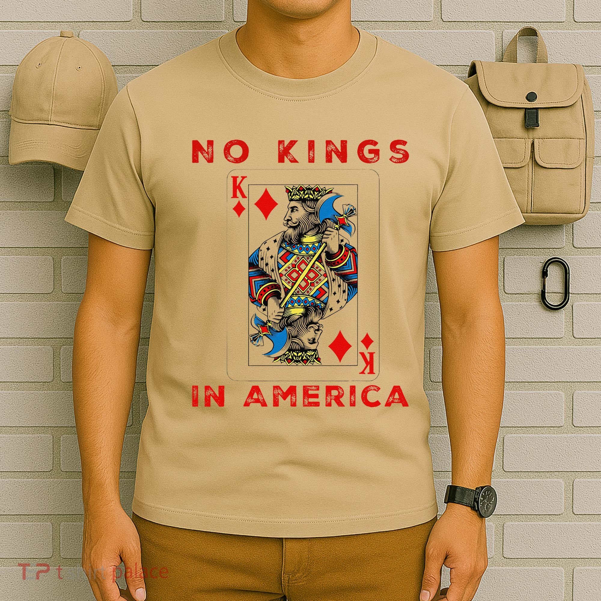 Save Our Democracy No Kings In America Statement T-Shirt