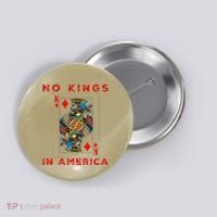 Save Our Democracy No Kings In America Statement Button thumb 0