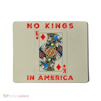 Save Our Democracy No Kings In America Statement Mousepad