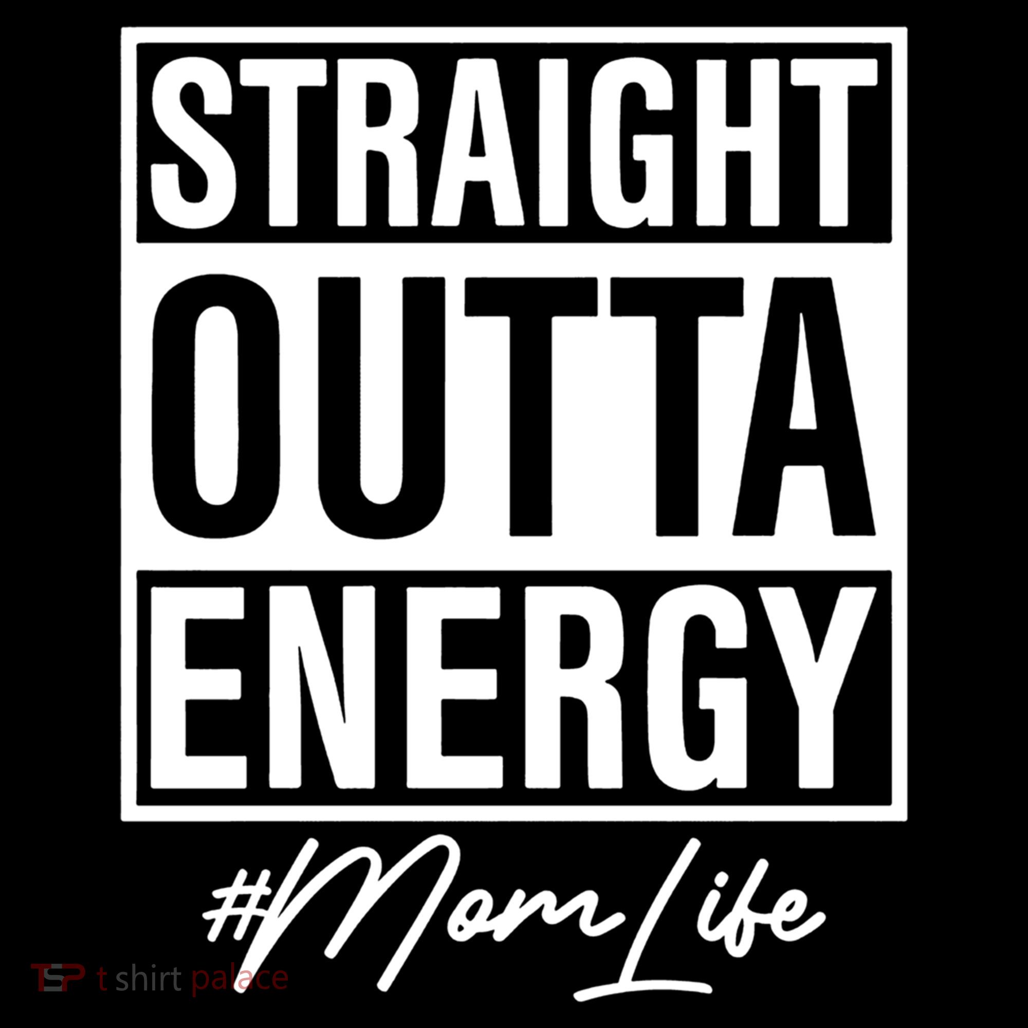 Straight Outta Energy Mom Life Cool Gift Women's Hoodie