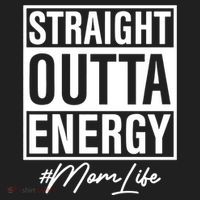 Straight Outta Energy Mom Life Cool Gift Hat thumb 2