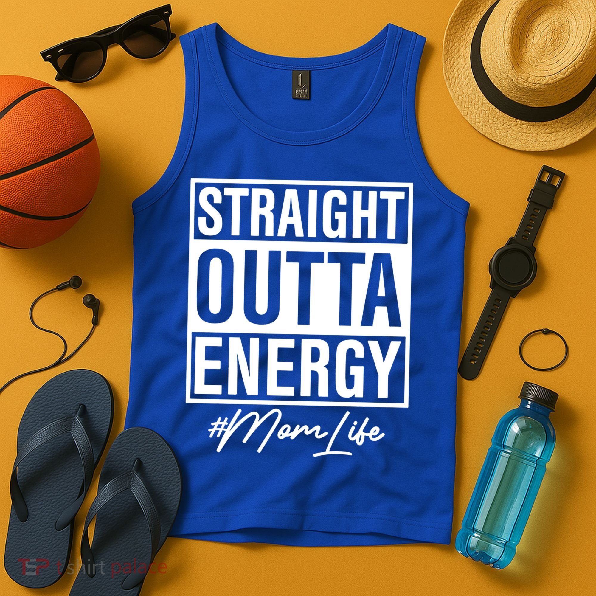 Straight Outta Energy Mom Life Cool Gift Tank Top